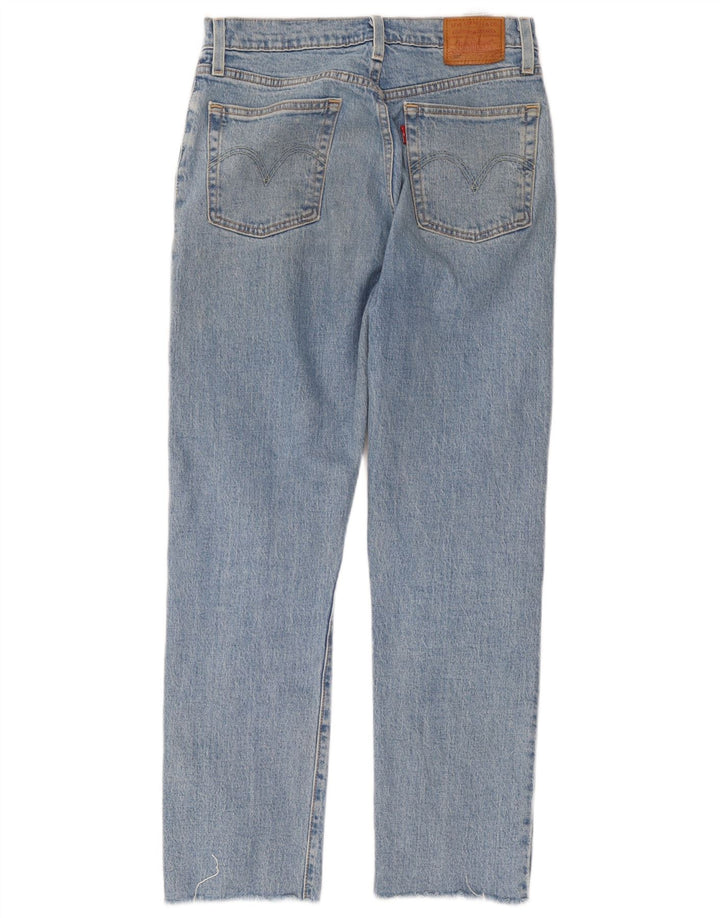 Jeans dritti 501 da donna Levi's W28 L28 cotone blu