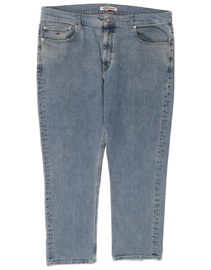 Jeans slim da uomo Tommy Hilfiger W38 L27 cotone blu