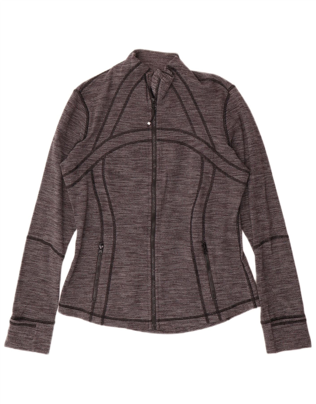 Giacca da tuta da donna LULULEMON US 10 Large Grigia