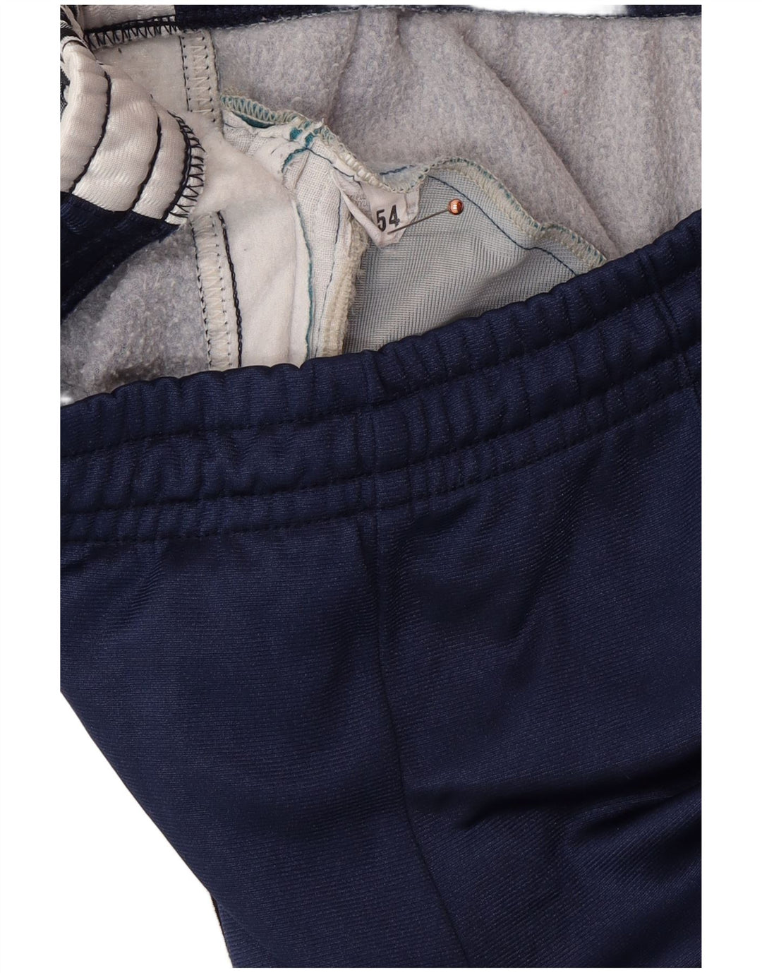 Pantaloni da tuta con grafica ASICS da uomo IT 54 2XL Blu navy Colourblock