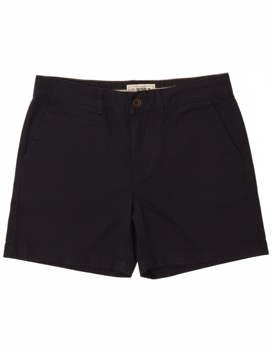 Pantaloncini chino da donna FAT FACE UK 8 piccoli W30 cotone blu navy