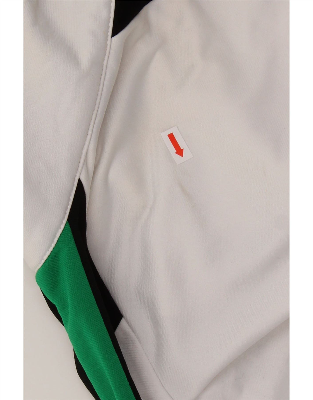 ERREA Mens Tracksuit Top Jacket Small Off White Colourblock Polyester Vintage Errea and Second-Hand Errea from Messina Hembry 