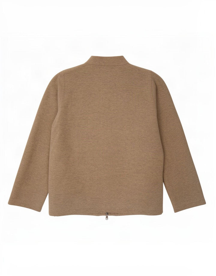 Giacca in pile Fila da donna UK 14 grande grigia