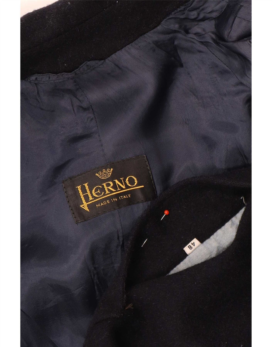 Cappotto Herno Uomo IT 48 Medio Blu Navy