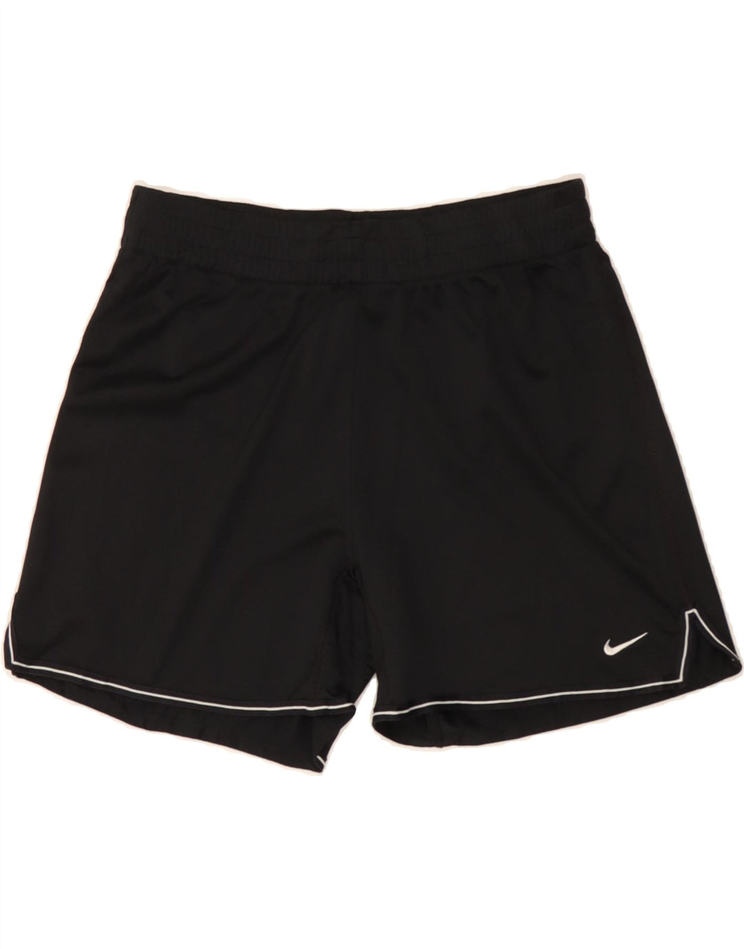 NIKE Womens Dri Fit Sport Shorts UK 4/6 Small  Black Polyester Vintage Nike and Second-Hand Nike from Messina Hembry 