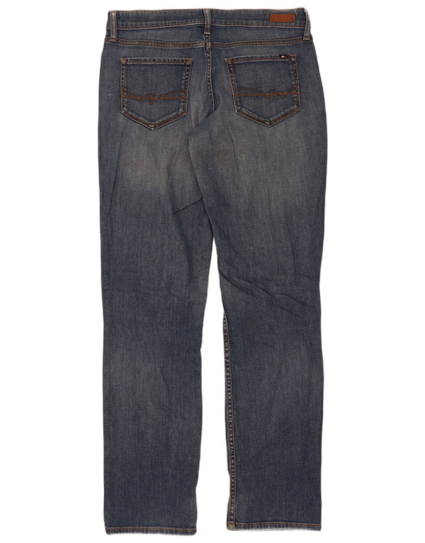 Jeans dritti da donna Tommy Hilfiger W28 L32 cotone blu