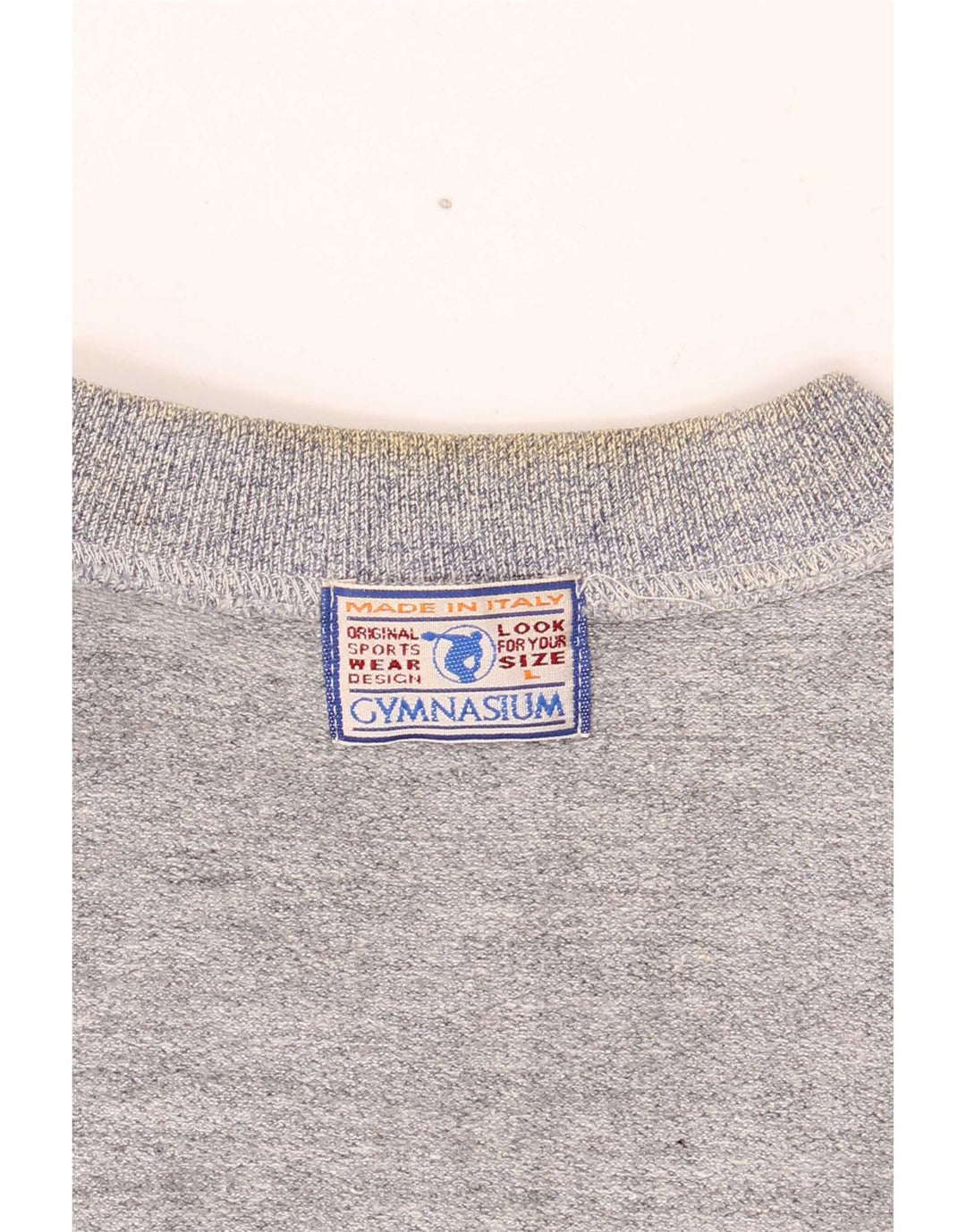Felpa grafica da uomo da palestra, maglione grande, colore blu