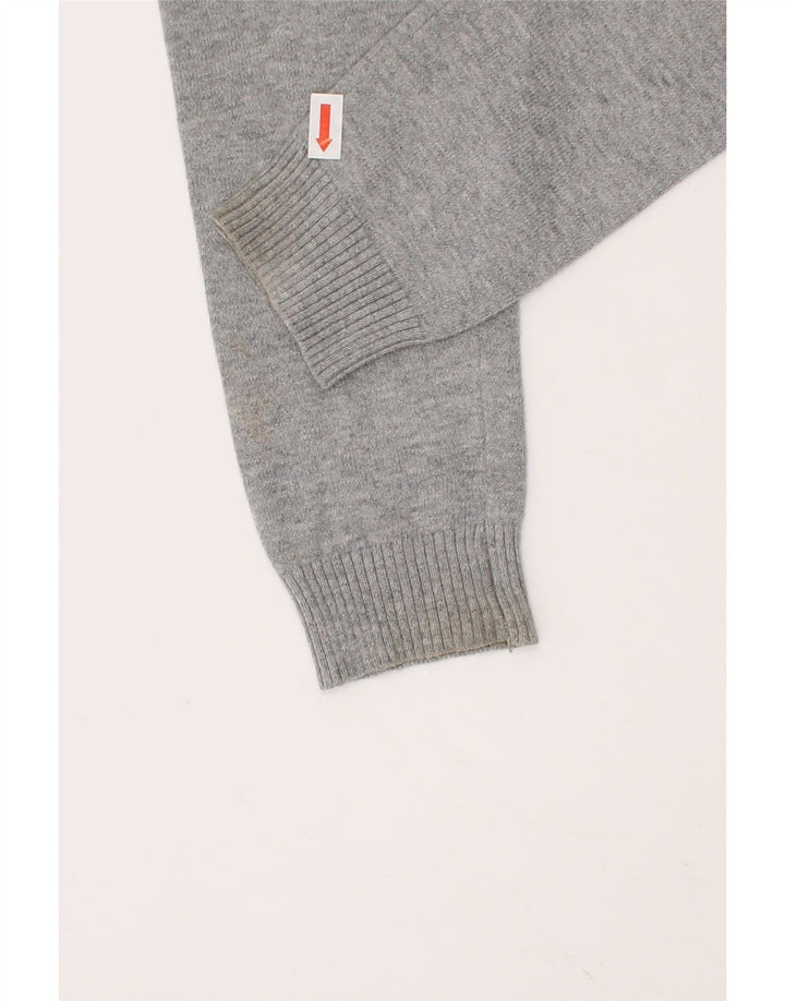 GUESS Boys Crew Neck Jumper Sweater 5-6 Years Grey Cotton Vintage Guess and Second-Hand Guess from Messina Hembry 