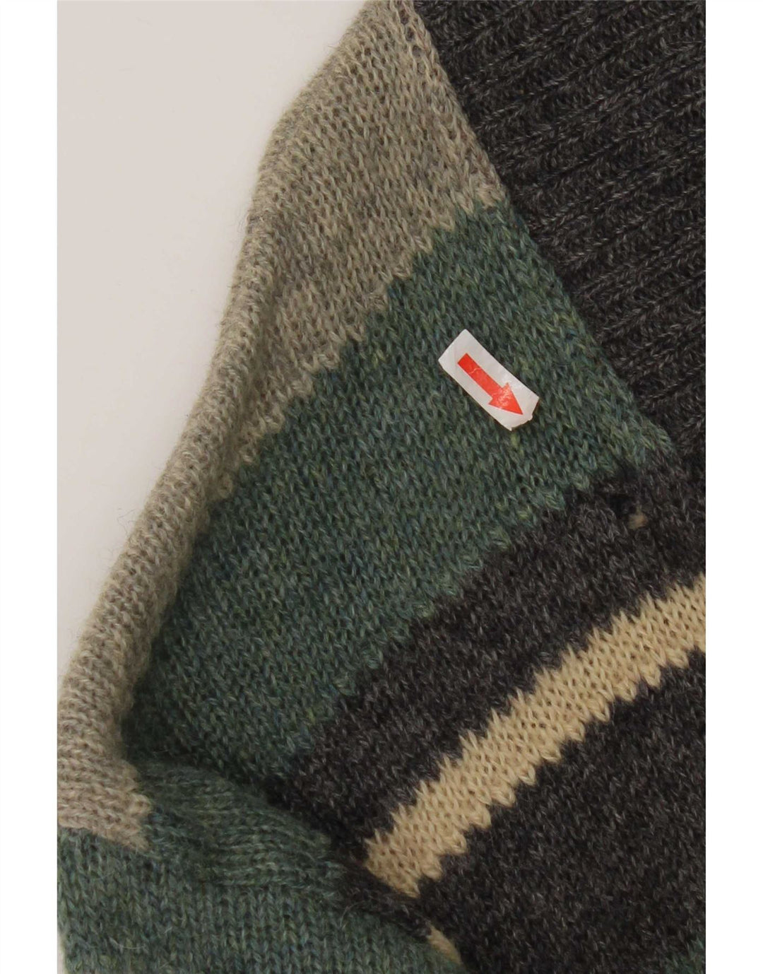 Maglione Cardigan Uomo Trussardi XL Righe Multicolore