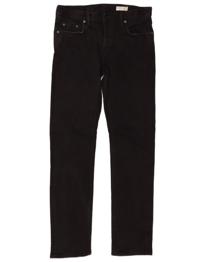 Jeans slim REED da uomo ALL SAINTS W30 L31 cotone nero