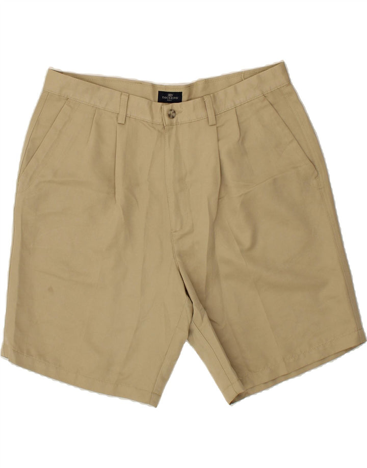 DOCKERS Mens Golf Chino Shorts W38 XL Beige Polyester Vintage Dockers and Second-Hand Dockers from Messina Hembry 