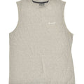 CHAMPION Womens Vest Top UK 18 XL Grey Cotton | Vintage Champion | Thrift | Second-Hand Champion | Used Clothing | Messina Hembry 