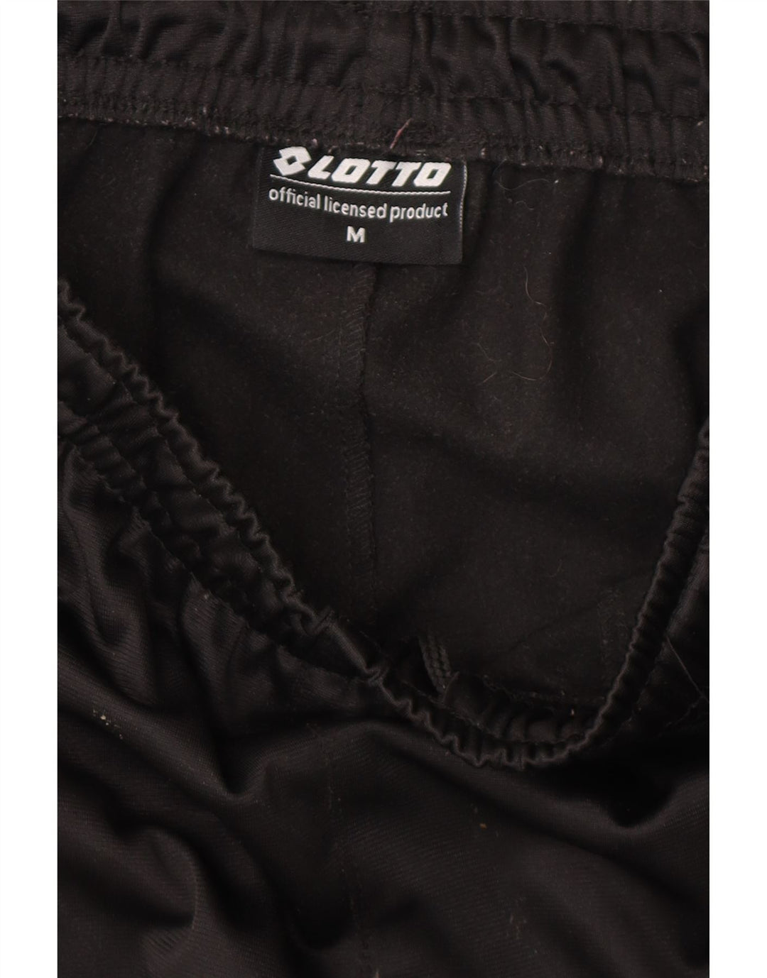 LOTTO Mens Tracksuit Trousers Medium Black Polyester Vintage Lotto and Second-Hand Lotto from Messina Hembry 