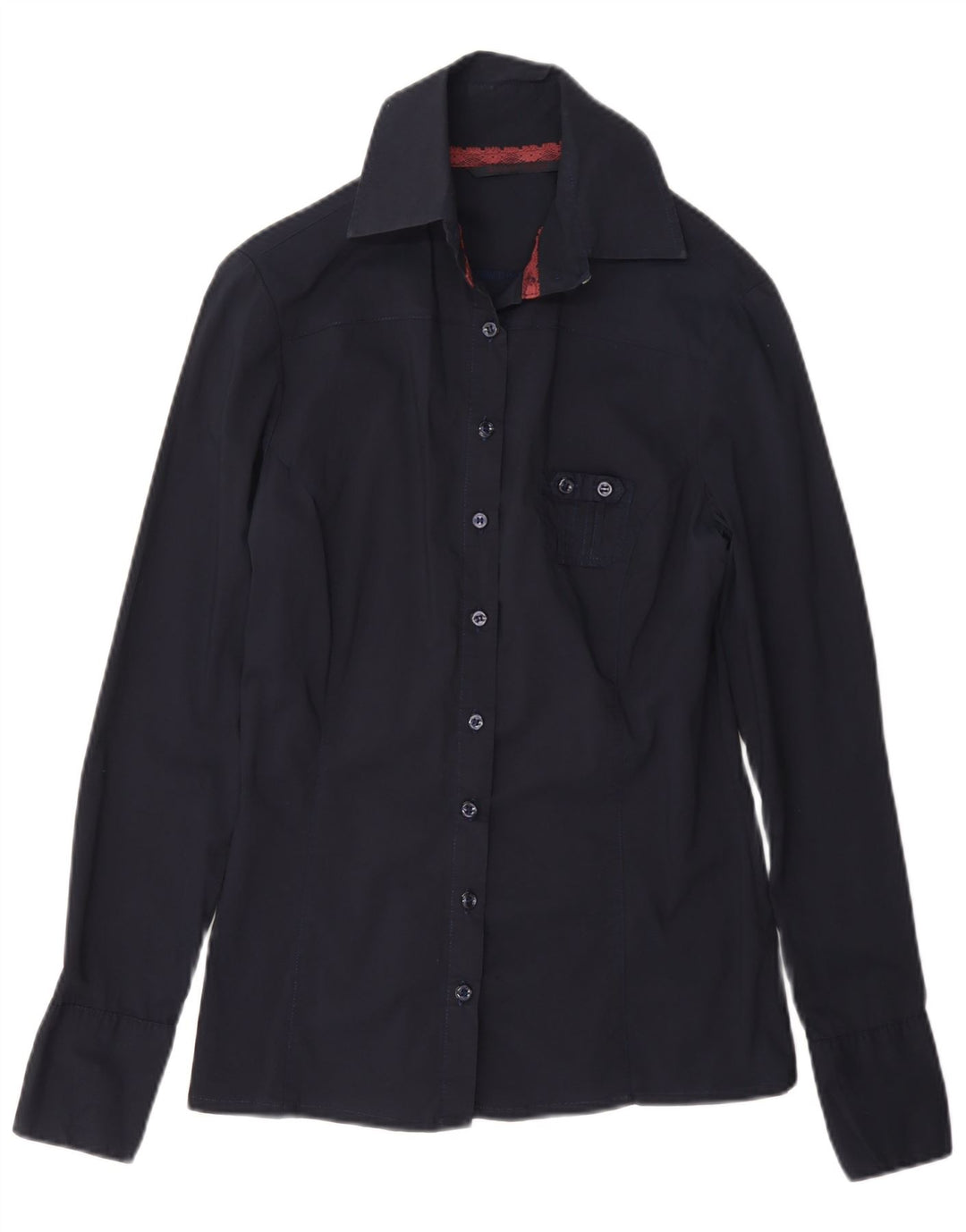 Camicia da donna Silvian Heach UK 12 medio blu navy
