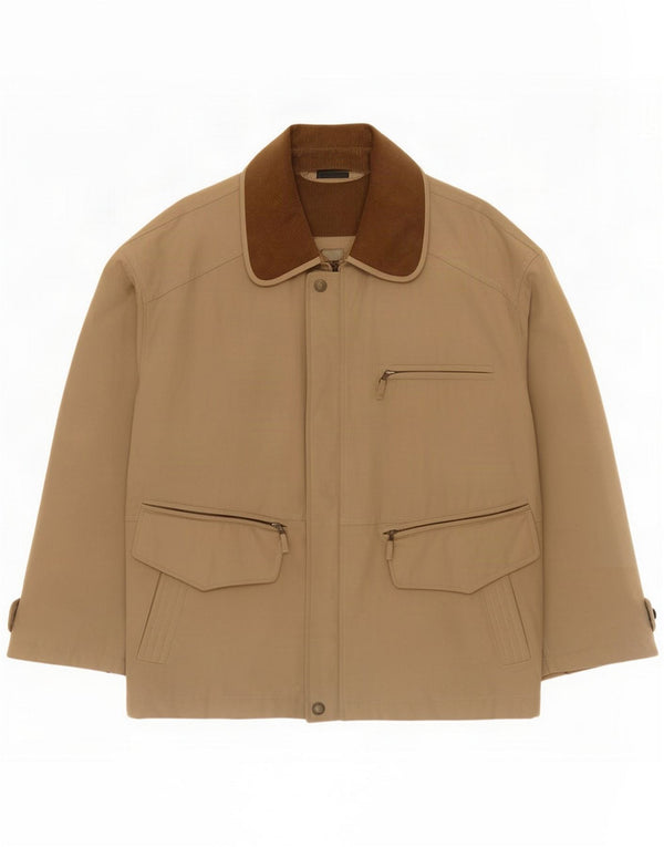 Lancetti Giacca utility da uomo UK 48 4XL Cotone beige
