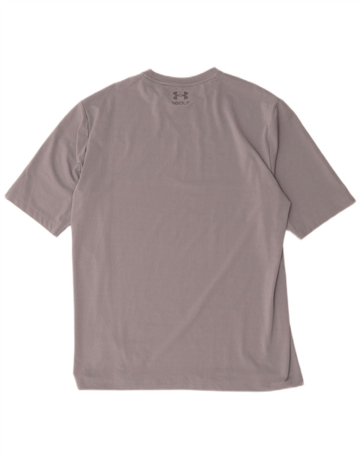 Maglietta Under Armour da uomo Heat Gear Top XL poliestere grigio