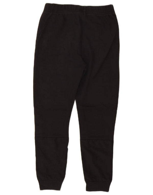 Pantaloni da tuta con grafica Adidas da ragazzo, pantaloni da jogging, 11-12 anni, cotone nero