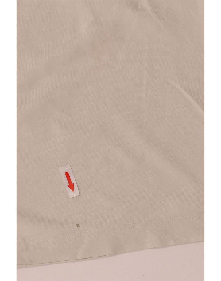 T-shirt grafica da uomo Jordan Top in cotone bianco medio