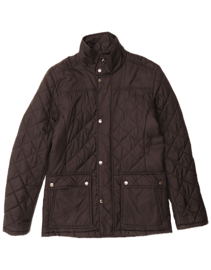 Giacca trapuntata da uomo Reiss UK 38 nylon nero medio