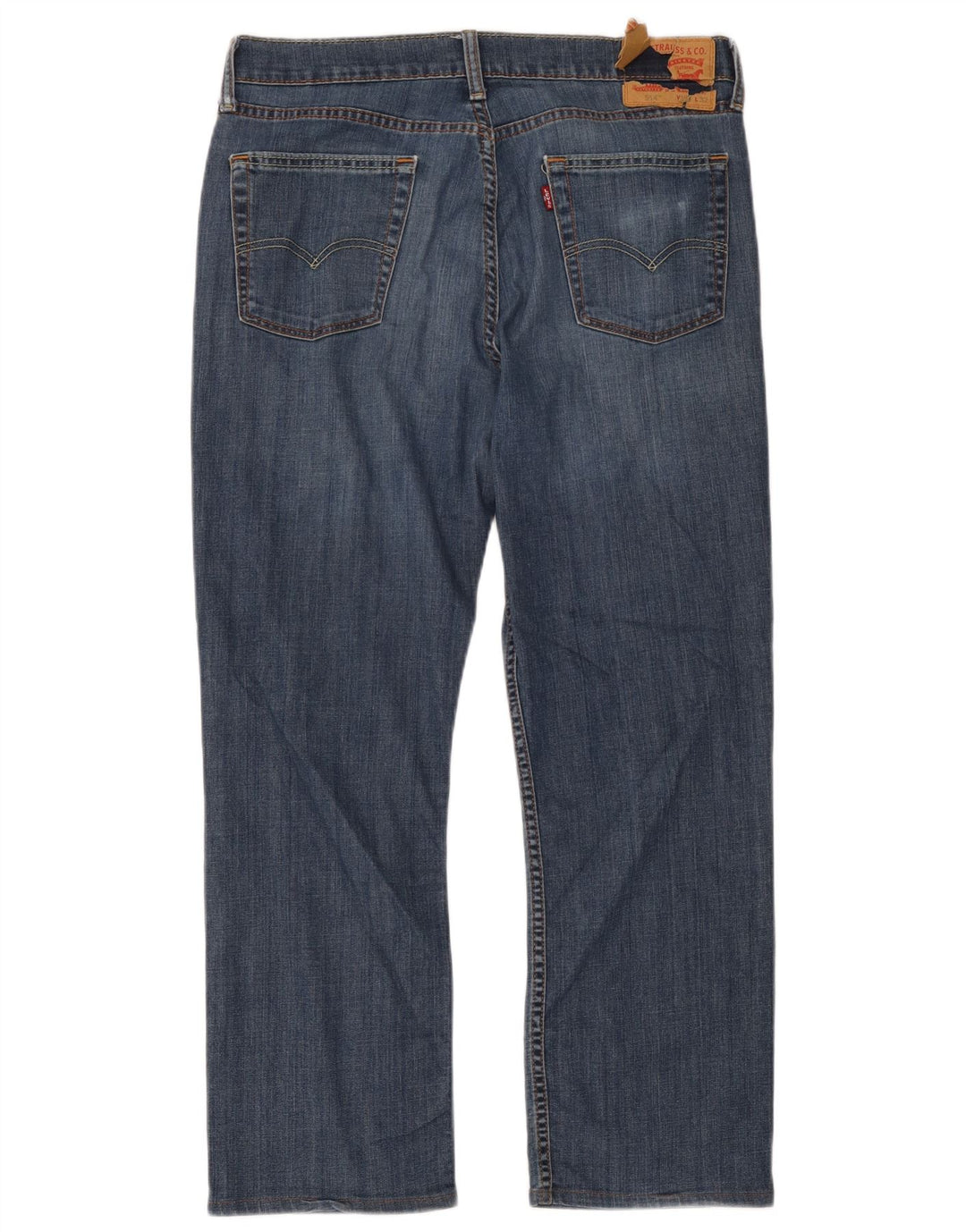 Levi's Uomo 514 Jeans dritti W34 L32 Cotone Blu