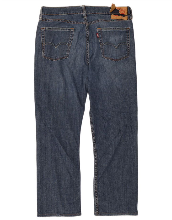 Levi's Uomo 514 Jeans dritti W34 L32 Cotone Blu