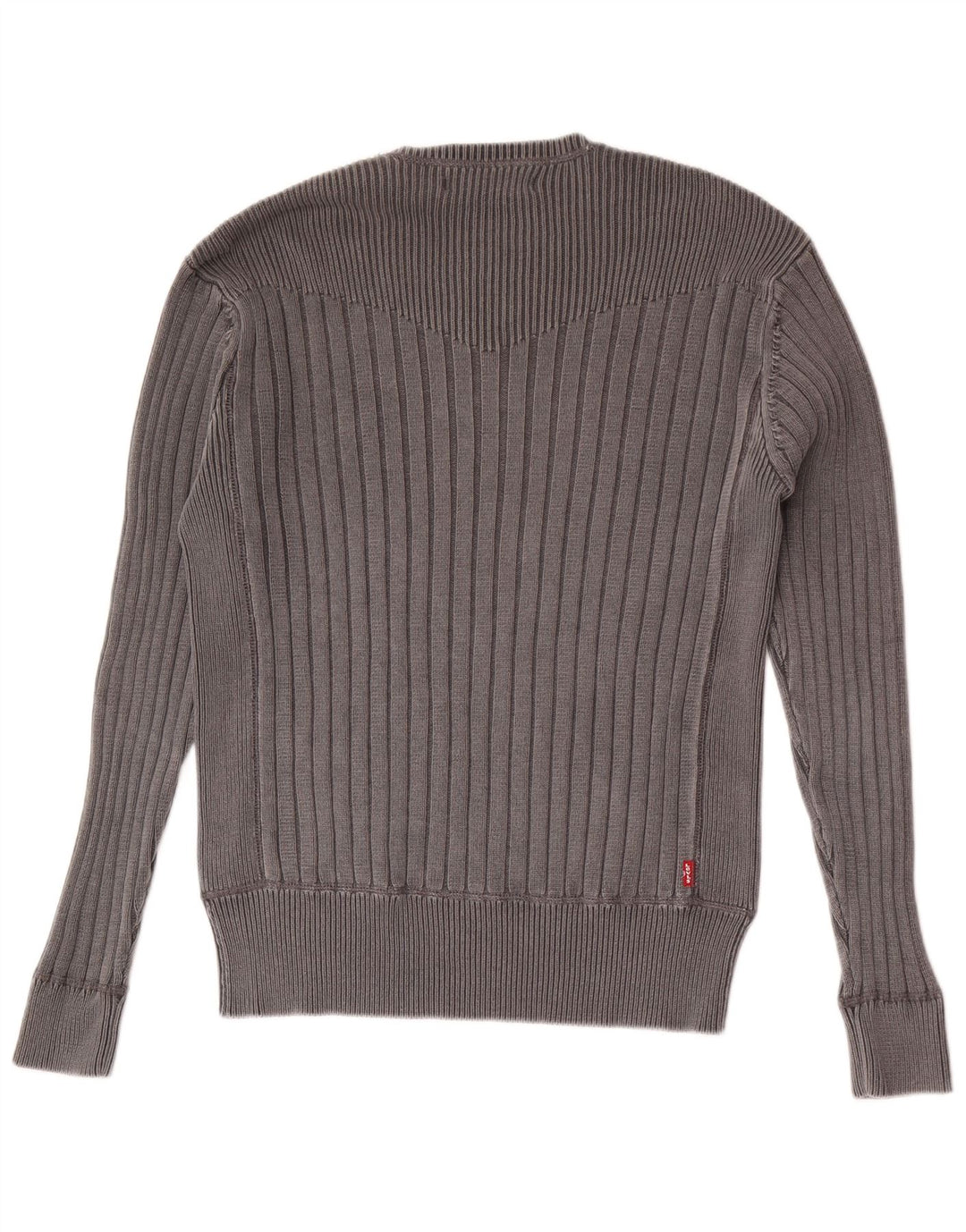 Levi's Uomo Maglione Girocollo Maglione Grande Cotone Grigio