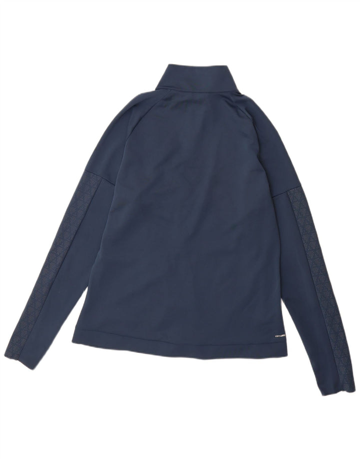 Giacca da tuta da donna Adidas Climalite UK 18 XL poliestere blu navy
