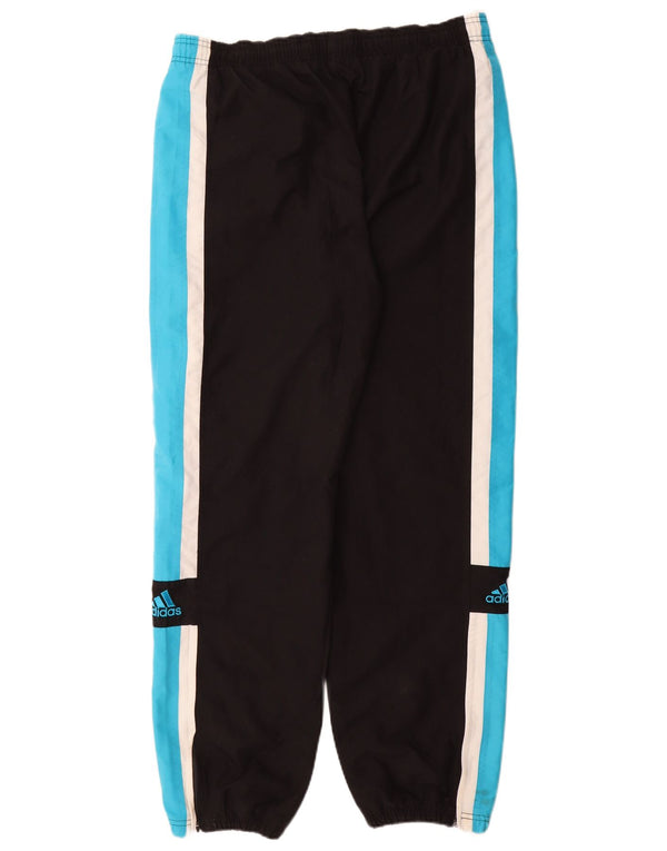 Adidas Pantaloni da tuta grafica da uomo Joggers Large Nero Colourblock