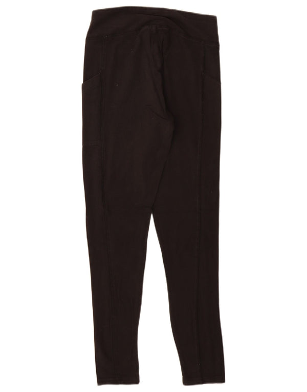 Leggings PUMA da donna UK 8 piccoli in cotone nero