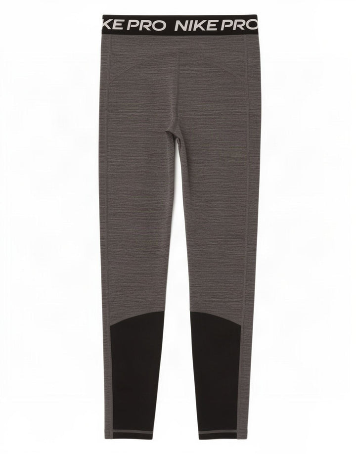 Leggings grafici da donna Nike UK 8 Small Grigio Colourblock