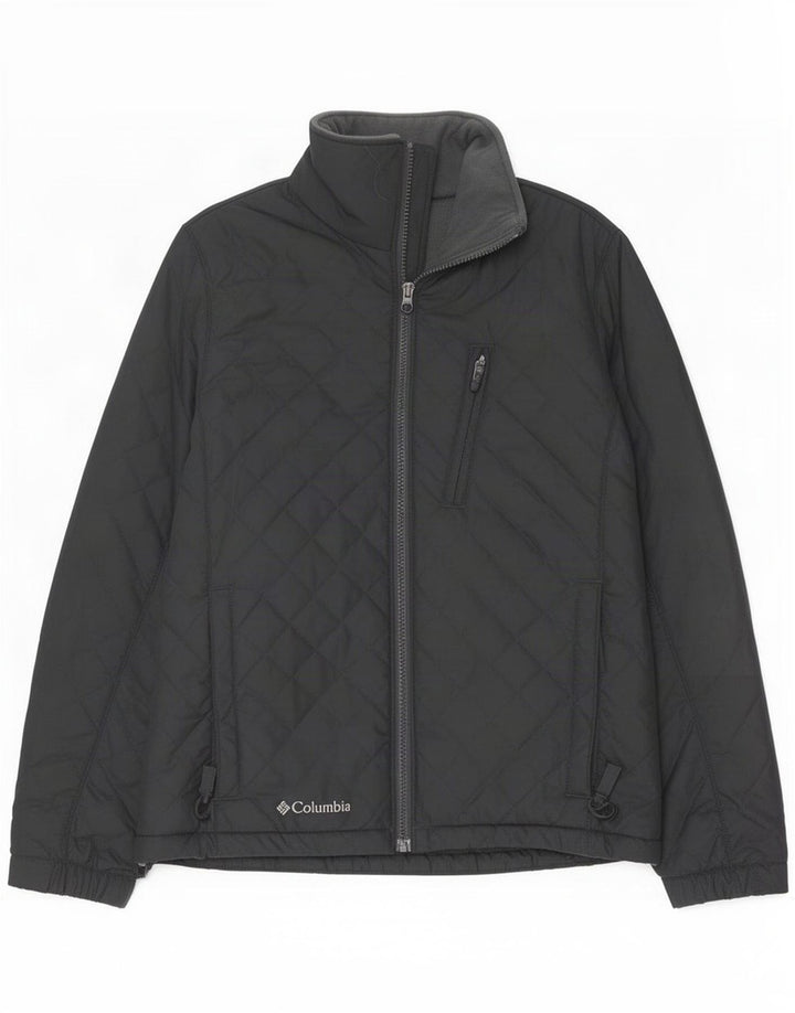 Giacca trapuntata da donna Columbia UK 10 Small Poliestere grigio