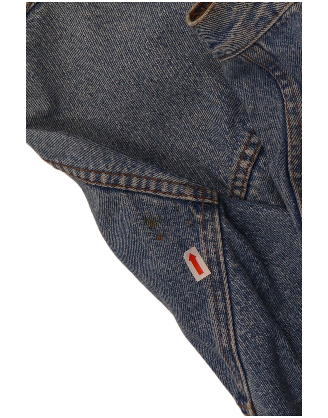 Giacca in denim da uomo Benetton UK 42 XL Blu