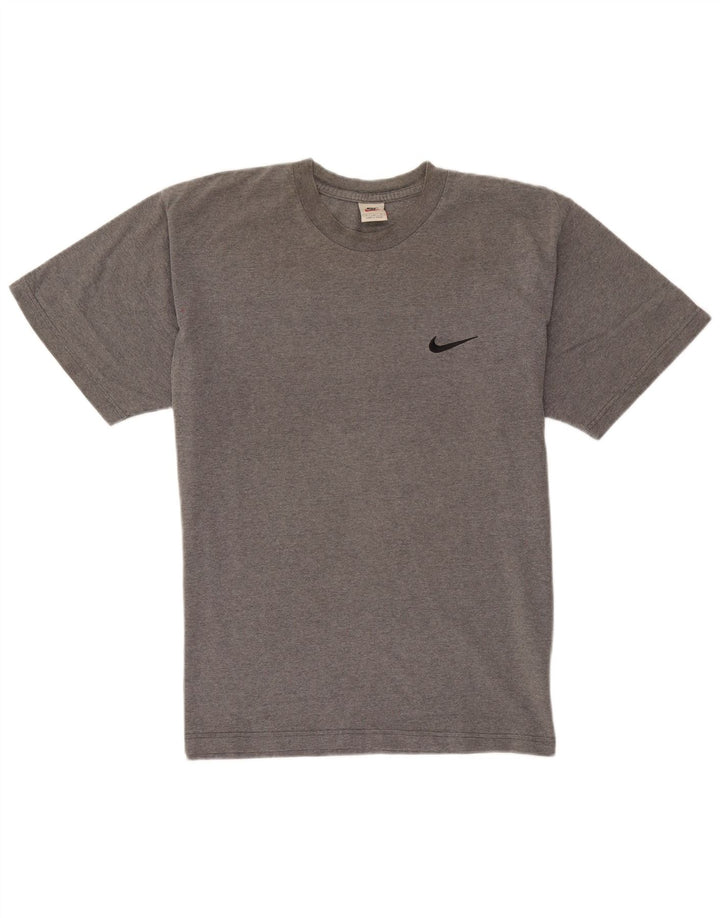 T-shirt Nike da uomo in cotone mélange grigio medio