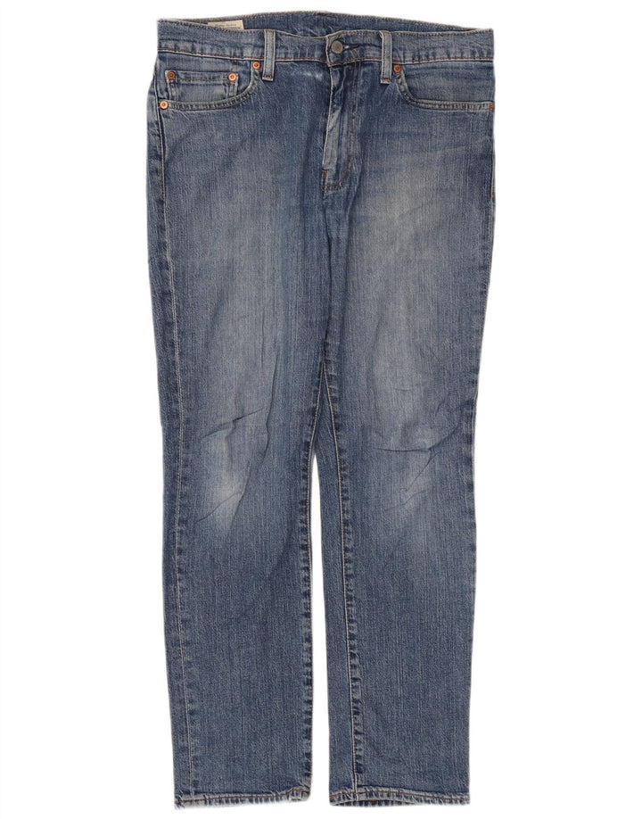 LEVI'S Mens 511 Slim Jeans W32 L30 Blue Cotton
