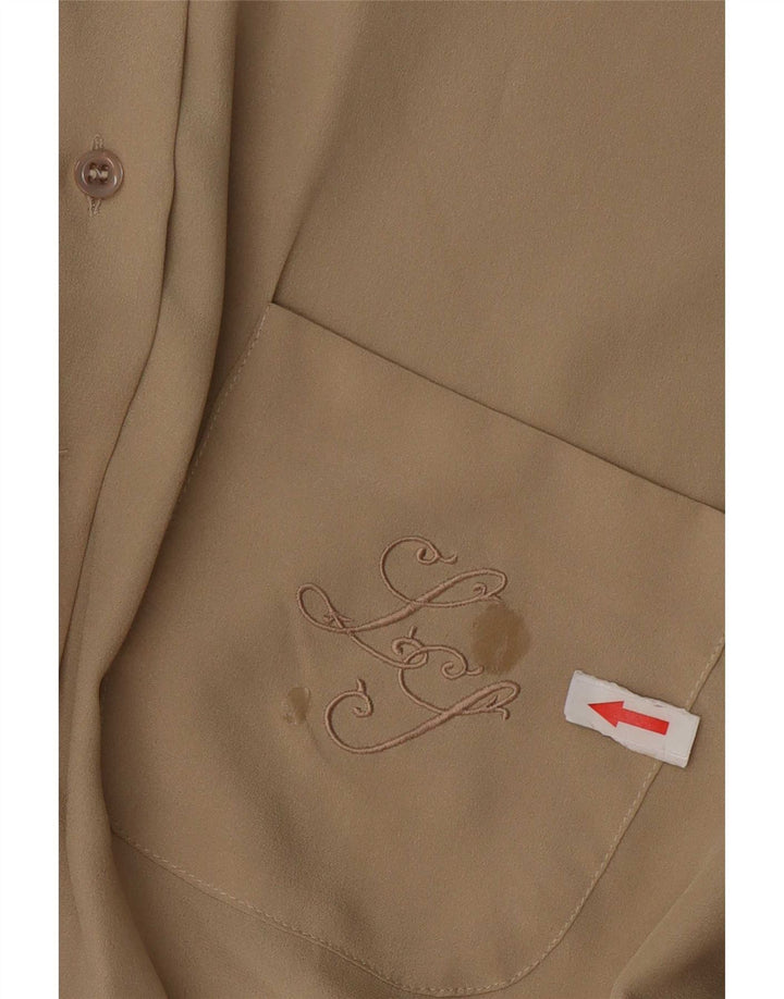 Camicetta da donna Luisa Spagnoli UK 18 XL Poliestere beige