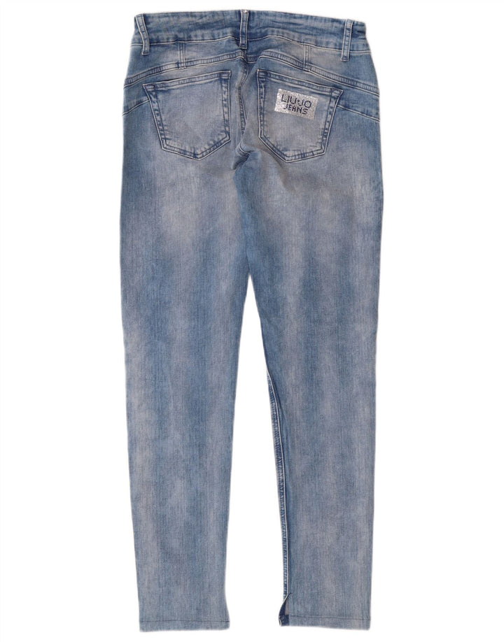Jeans Slim Donna Liu Jo W29 L29 Blu Cotone Classico