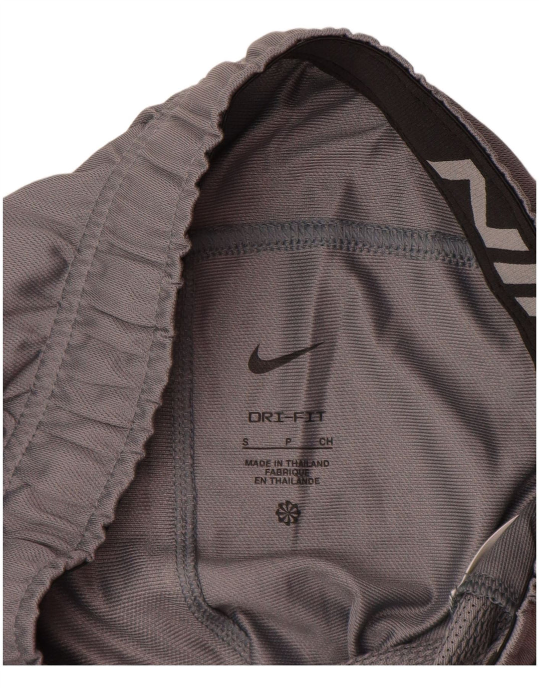 Pantaloncini sportivi Nike Dri Fit da uomo piccoli in poliestere grigio