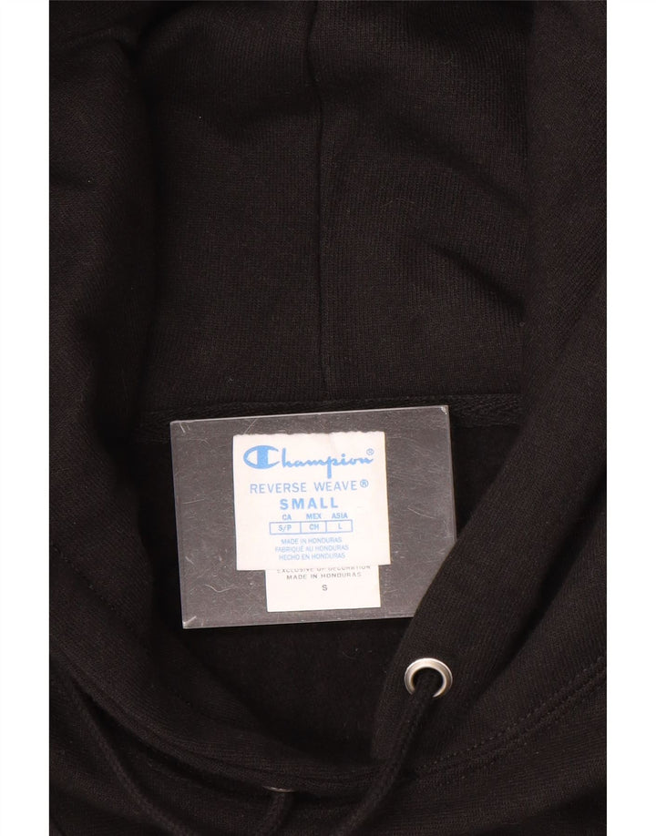Maglione con cappuccio oversize con trama inversa da donna CHAMPION UK 10 piccolo nero