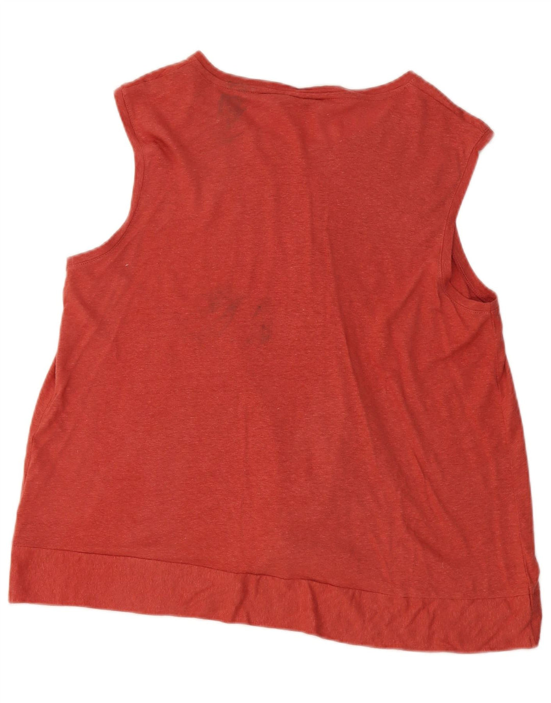 Canotta da donna Marks & Spencer UK 16 Large Maroon Linen