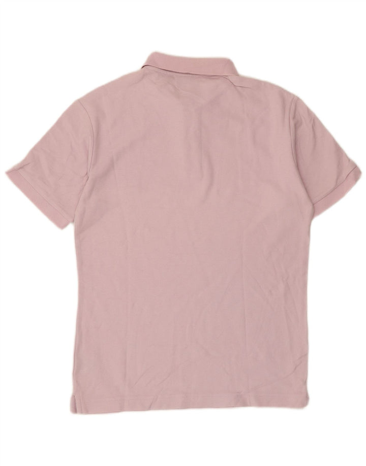 Polo da uomo Fila piccola in cotone viola