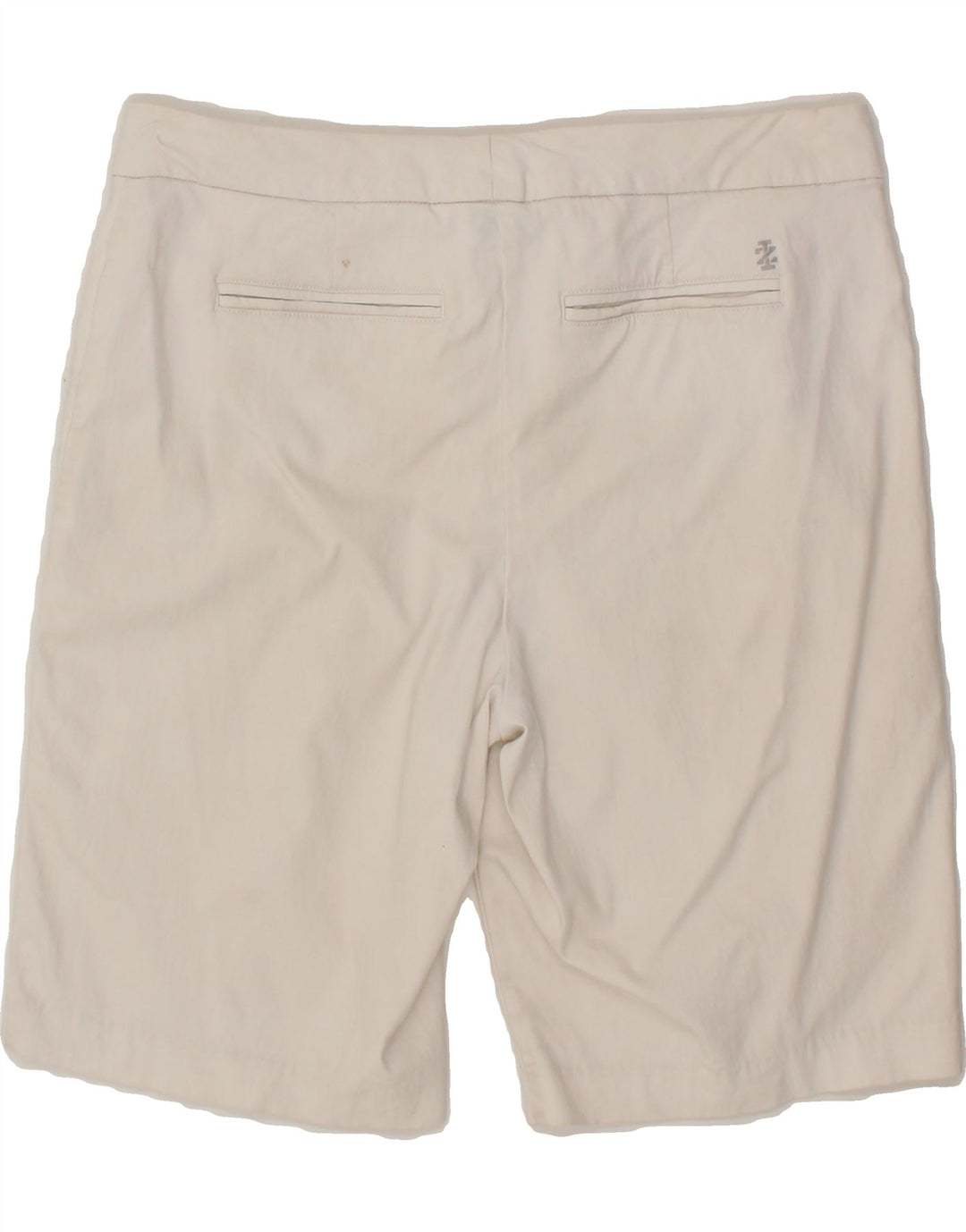 IZOD Womens Golf Chino Shorts US 12 Large W34  White Rayon Vintage Izod and Second-Hand Izod from Messina Hembry 