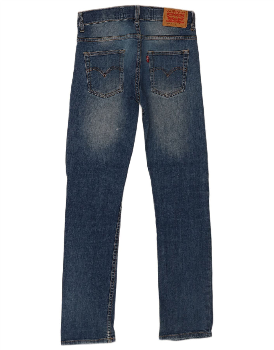 Levi's Ragazzi 511 Jeans Slim 13-14 anni W28 L29 Cotone Blu