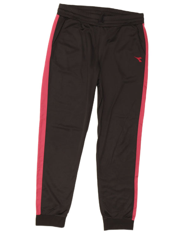 Pantaloni da tuta da uomo Diadora Joggers XL Nero Colourblock Poliestere