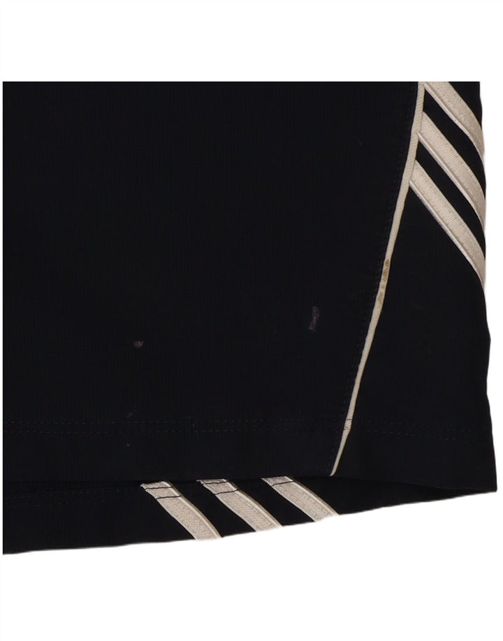 Pantaloncini sportivi Adidas da ragazzo 13-14 anni in poliestere blu navy
