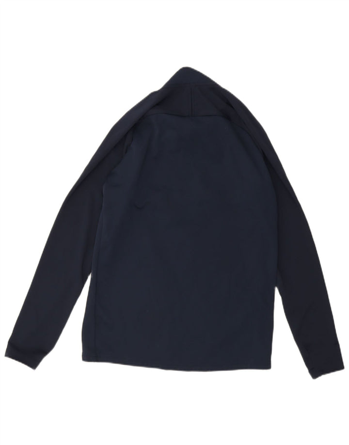Tuta da ginnastica Nike Dri Fit da uomo, piccola, color block blu navy