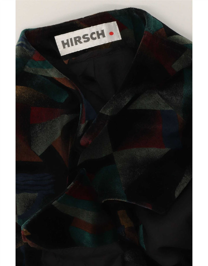 Giacca Bolero da donna a 5 bottoni Hirsch UK 12 media multicolore geometrica