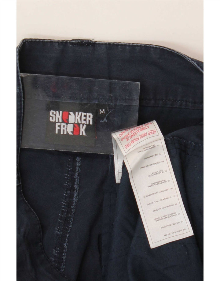 Sneaker Freak Pantaloncini cargo da uomo medi W32 in cotone blu navy