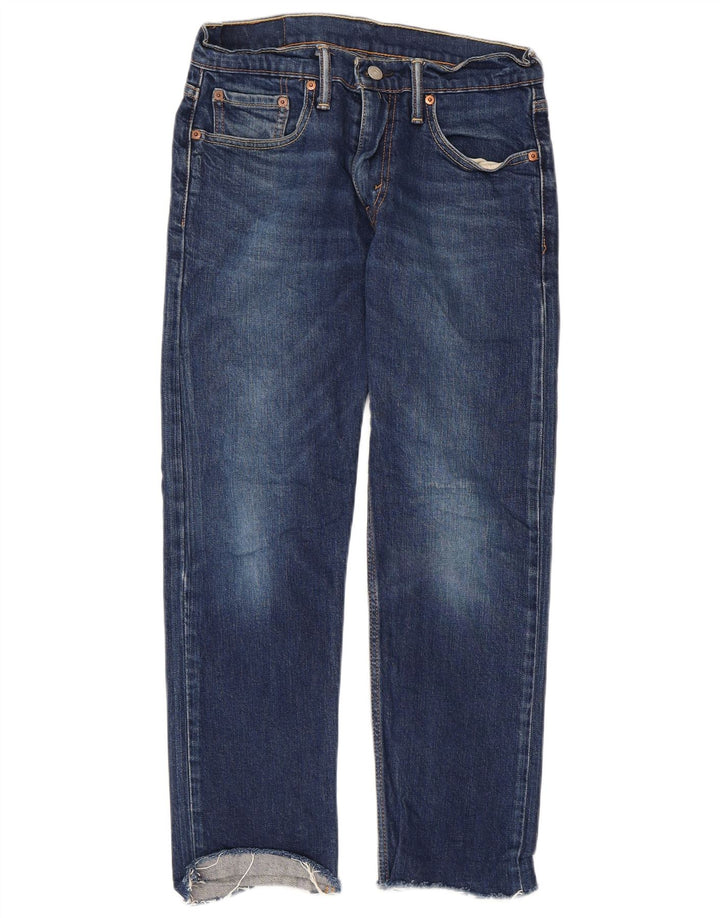 Jeans Levi's 502 affusolati da donna W29 L30 cotone blu