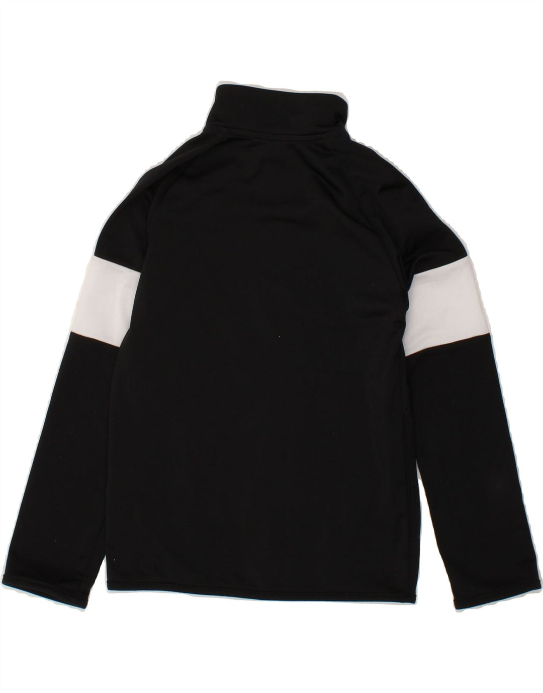 ADIDAS Boys Graphic Tracksuit Top Jacket 7-8 Years Black Colourblock Vintage Adidas and Second-Hand Adidas from Messina Hembry 