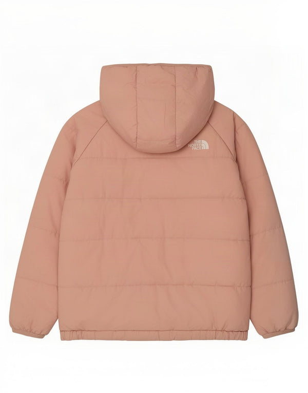 Giacca imbottita reversibile con cappuccio The North Face per ragazze 5-6 anni Rosa